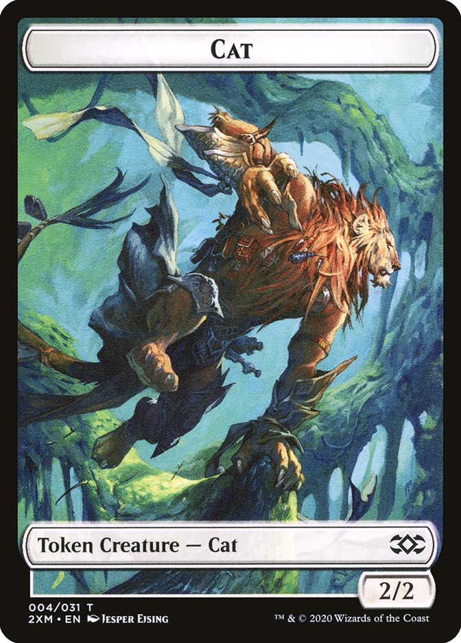 Cat Token [Double Masters Tokens] | Game Grid - Logan