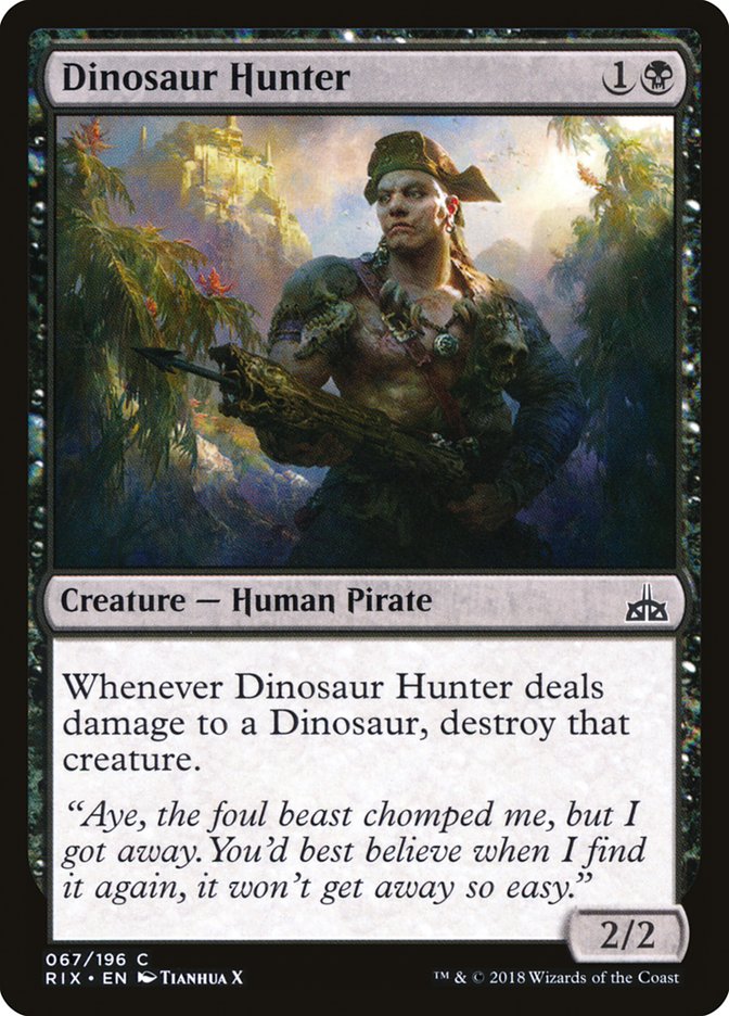 Dinosaur Hunter [Rivals of Ixalan] | Game Grid - Logan