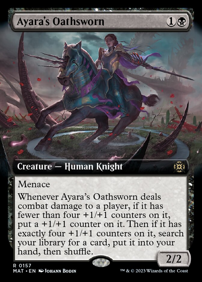 Ayara's Oathsworn (Extended Art) [March of the Machine: The Aftermath] | Game Grid - Logan