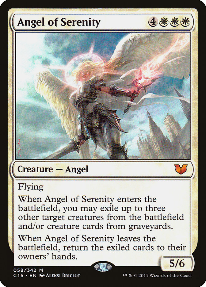 Angel of Serenity [Commander 2015] | Game Grid - Logan