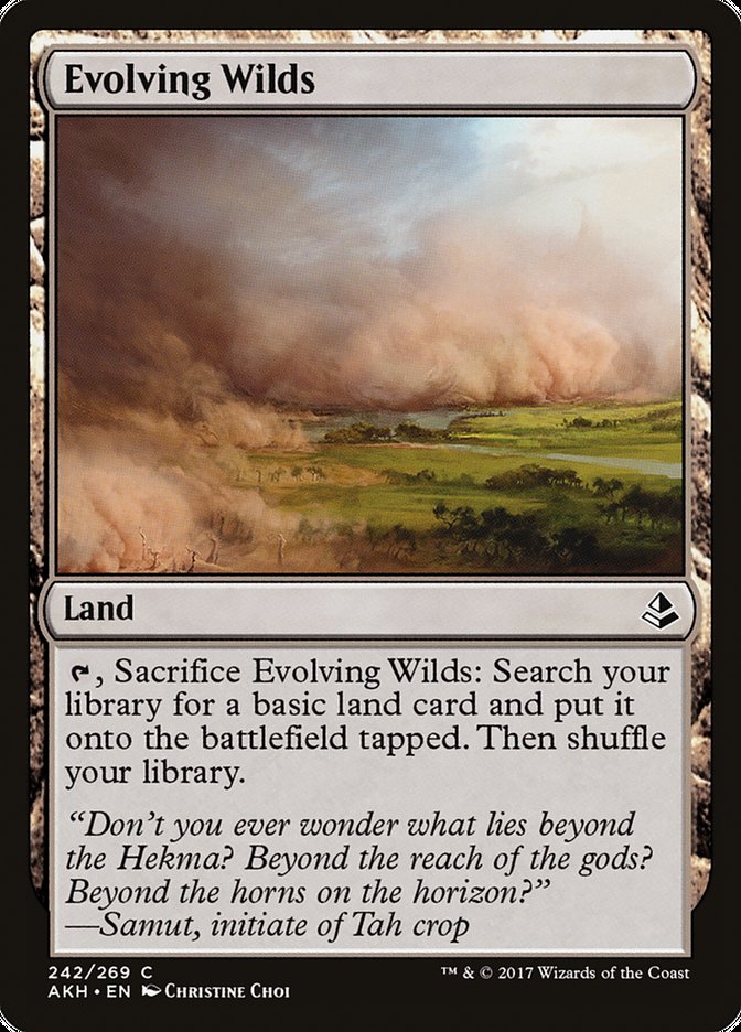 Evolving Wilds [Amonkhet] | Game Grid - Logan