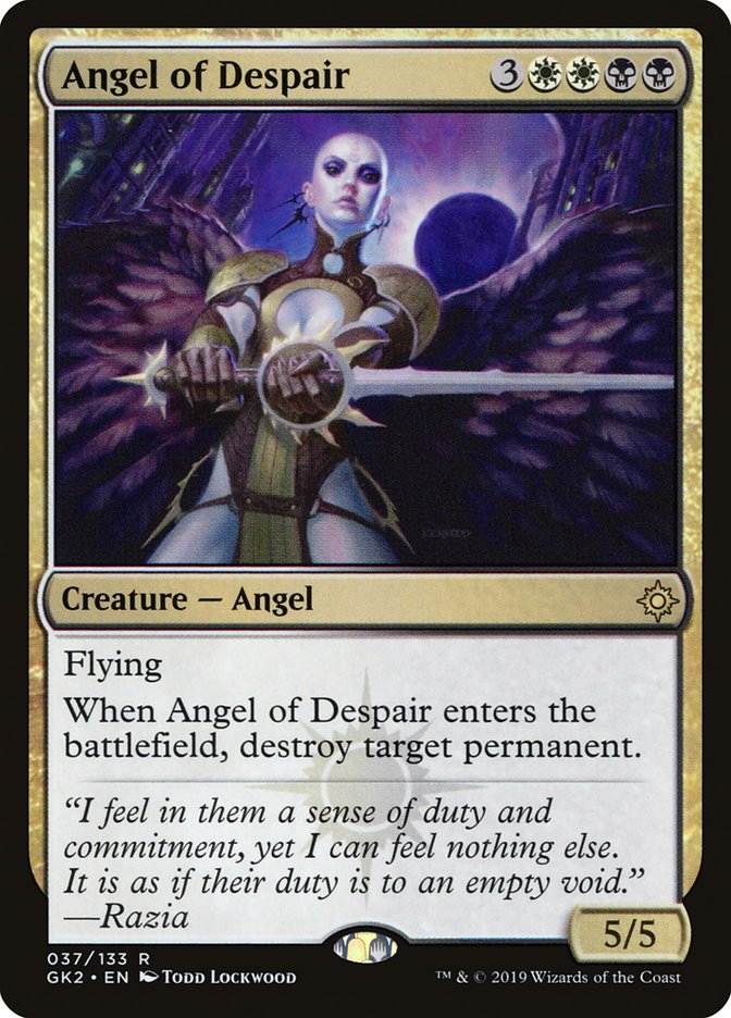 Angel of Despair [Ravnica Allegiance Guild Kit] | Game Grid - Logan