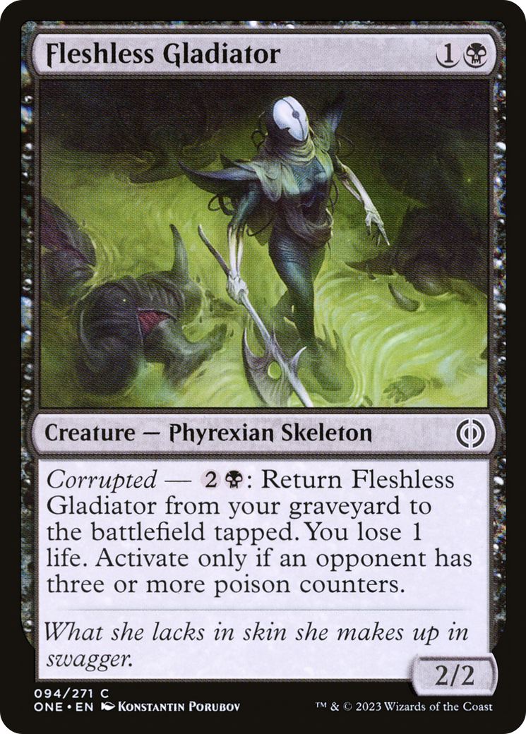 Fleshless Gladiator [Phyrexia: All Will Be One] | Game Grid - Logan