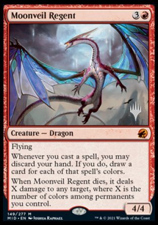 Moonveil Regent (Promo Pack) [Innistrad: Midnight Hunt Promos] | Game Grid - Logan