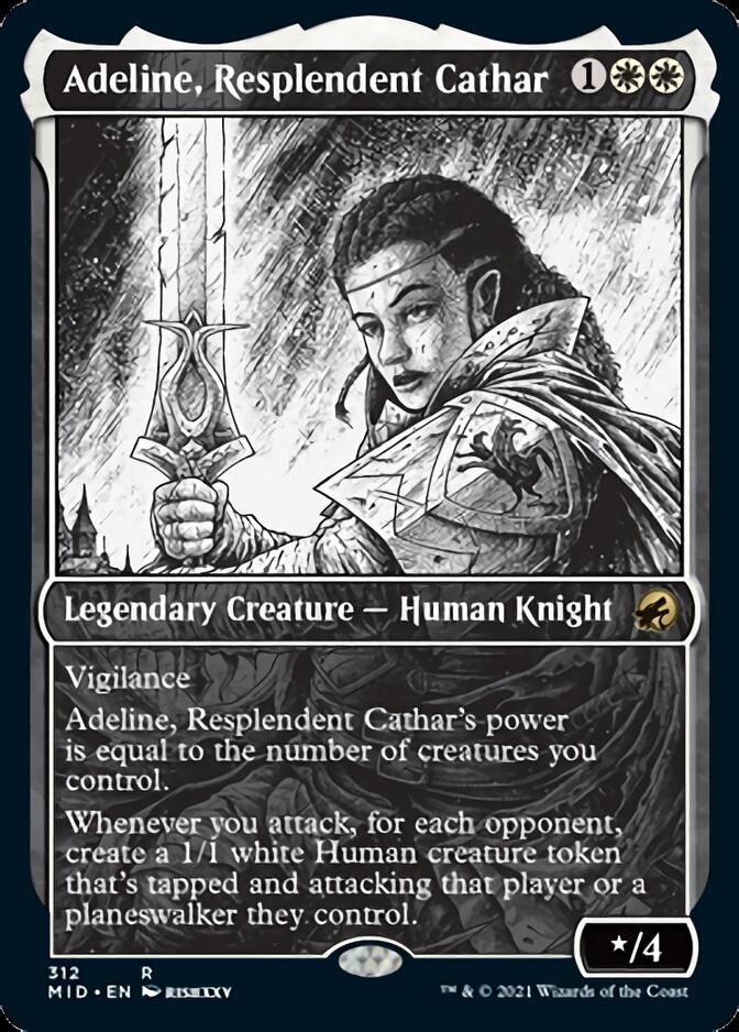 Adeline, Resplendent Cathar (Showcase Eternal Night) [Innistrad: Midnight Hunt] | Game Grid - Logan