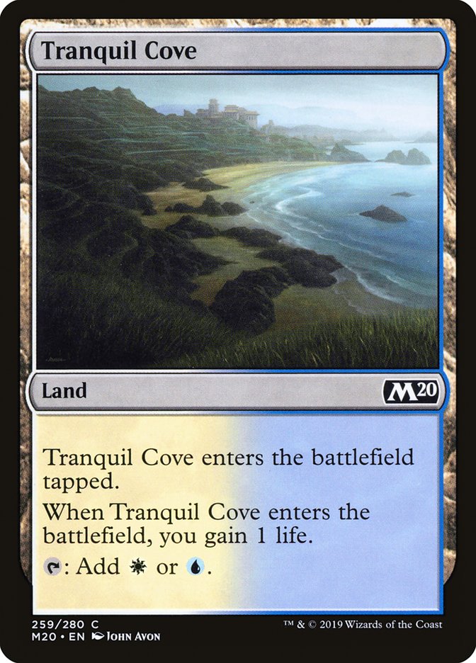 Tranquil Cove [Core Set 2020] | Game Grid - Logan