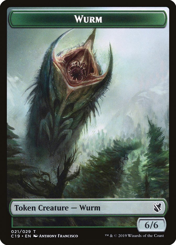 Wurm Token [Commander 2019 Tokens] | Game Grid - Logan