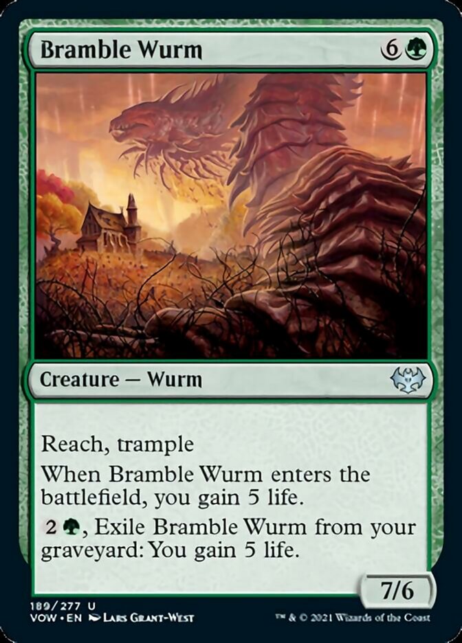 Bramble Wurm [Innistrad: Crimson Vow] | Game Grid - Logan