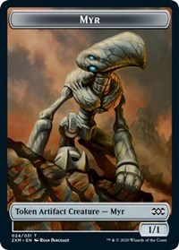 Myr (024) // Treasure Double-Sided Token [Double Masters Tokens] | Game Grid - Logan