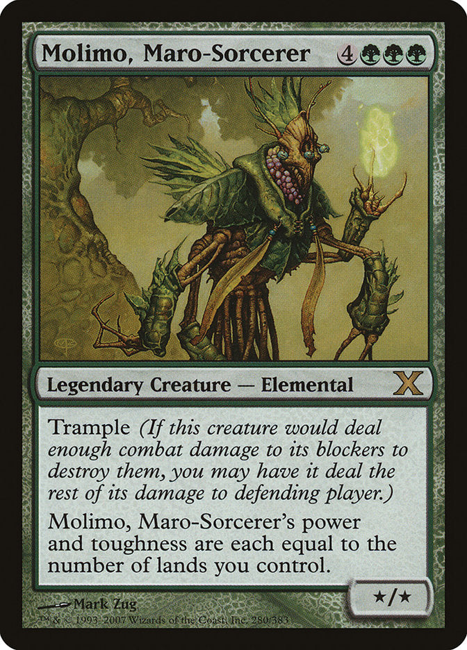 Molimo, Maro-Sorcerer [Tenth Edition] | Game Grid - Logan