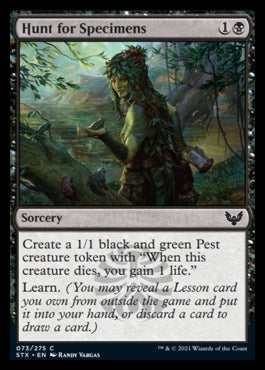 Hunt for Specimens [Strixhaven: School of Mages] | Game Grid - Logan