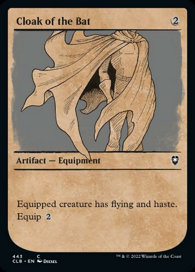 Cloak of the Bat (Showcase) [Commander Legends: Battle for Baldur's Gate] | Game Grid - Logan