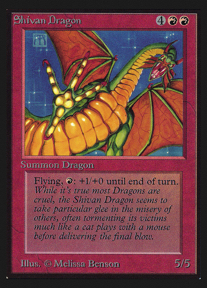 Shivan Dragon [Collectors' Edition] | Game Grid - Logan