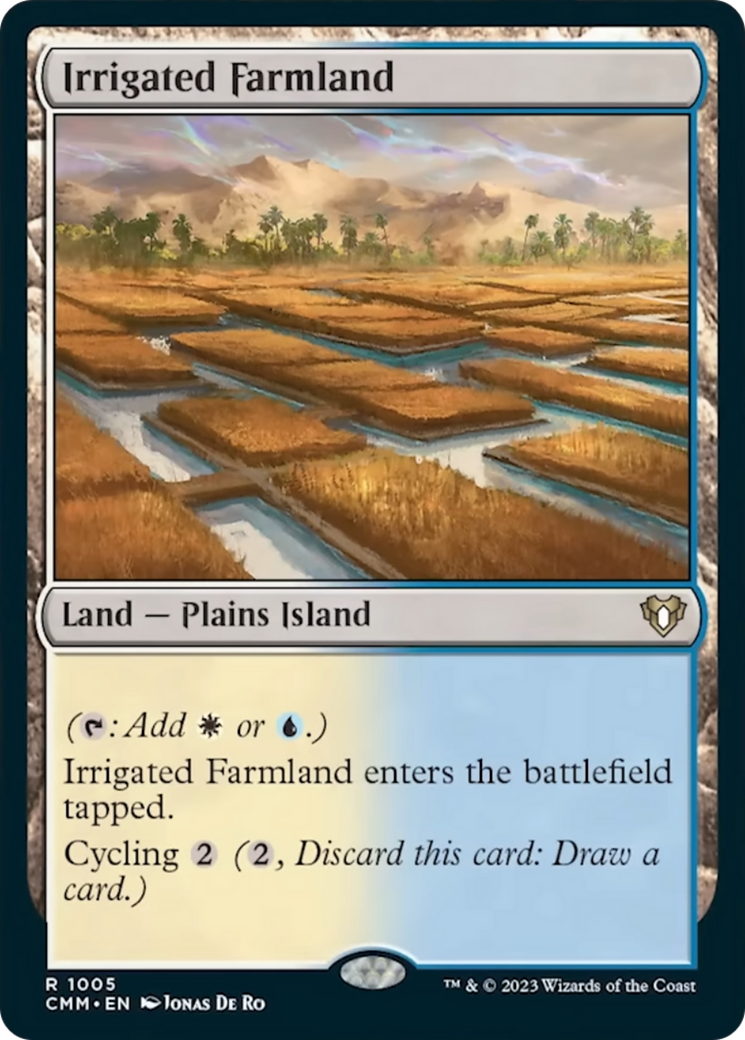 Irrigated Farmland [Commander Masters] | Game Grid - Logan