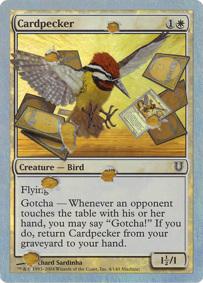 Cardpecker (Alternate Foil) [Unhinged] | Game Grid - Logan