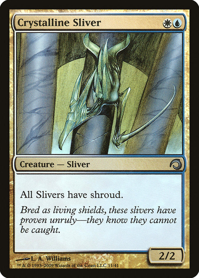 Crystalline Sliver [Premium Deck Series: Slivers] | Game Grid - Logan