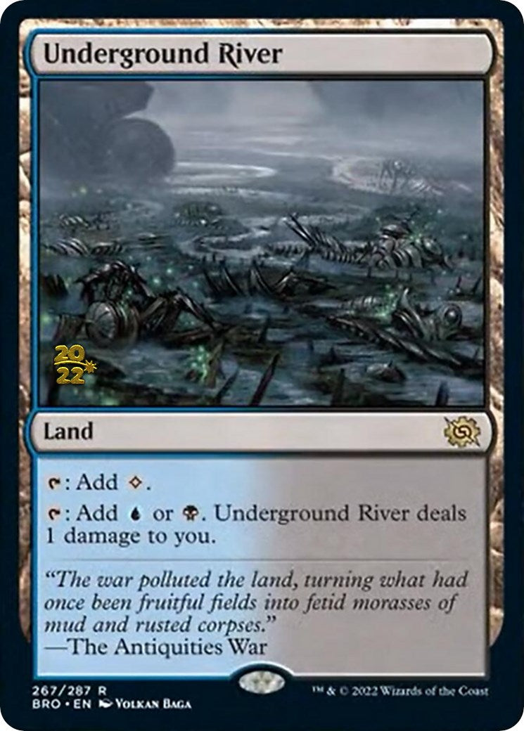 Underground River [The Brothers' War Prerelease Promos] | Game Grid - Logan