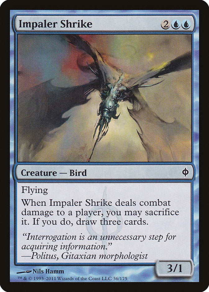 Impaler Shrike [New Phyrexia] | Game Grid - Logan