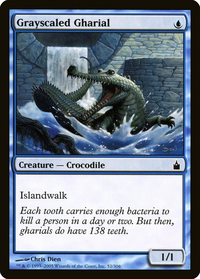 Grayscaled Gharial [Ravnica: City of Guilds] | Game Grid - Logan