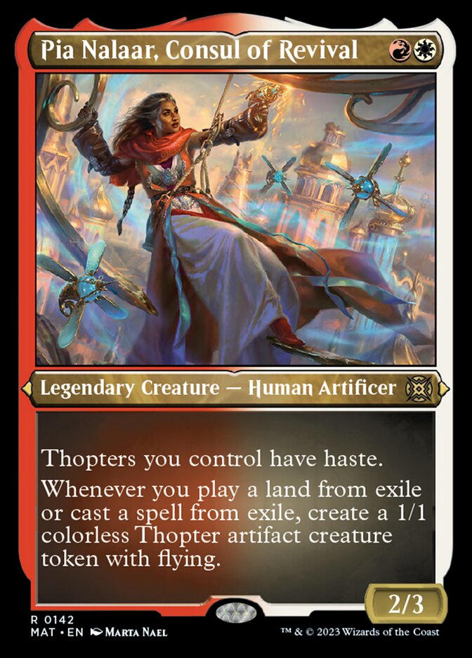 Pia Nalaar, Consul of Revival (Foil Etched) [March of the Machine: The Aftermath] | Game Grid - Logan