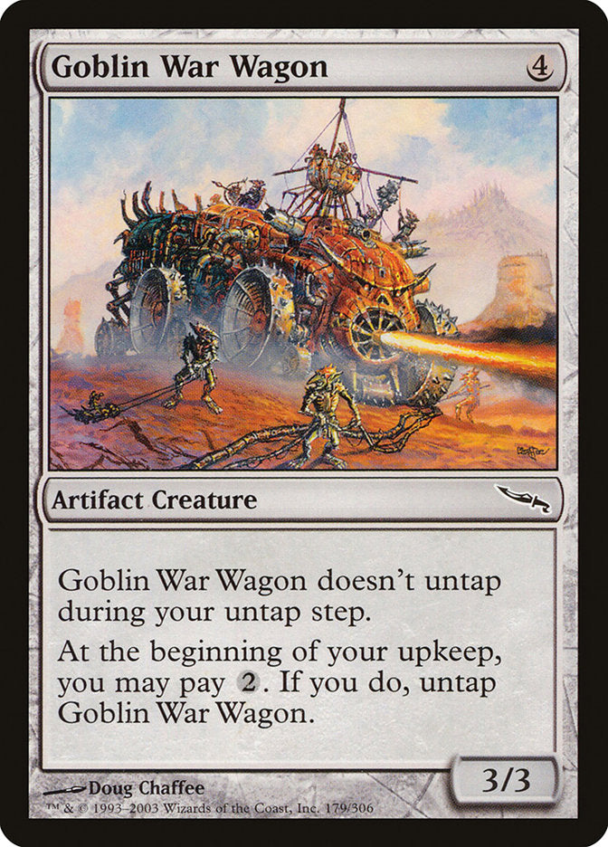 Goblin War Wagon [Mirrodin] | Game Grid - Logan