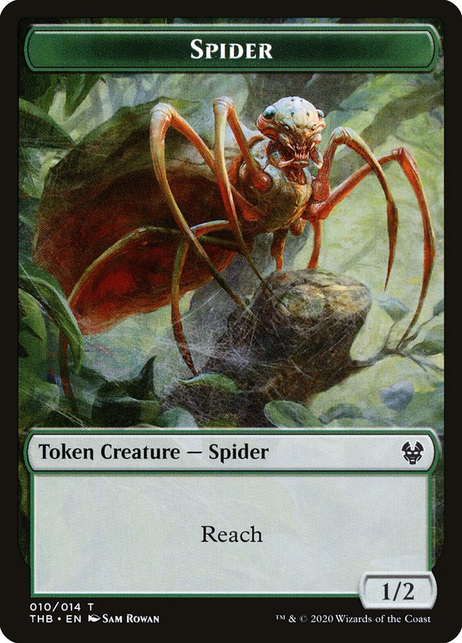 Spider Token [Theros Beyond Death Tokens] | Game Grid - Logan