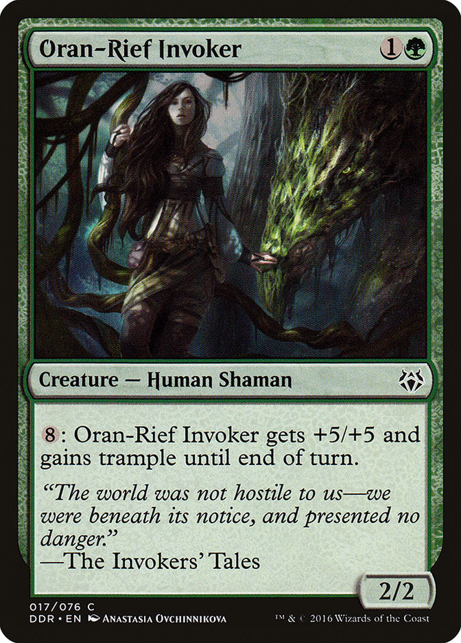 Oran-Rief Invoker [Duel Decks: Nissa vs. Ob Nixilis] | Game Grid - Logan