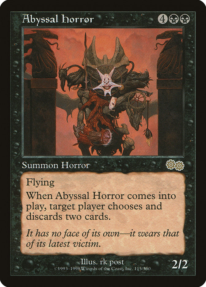 Abyssal Horror [Urza's Saga] | Game Grid - Logan