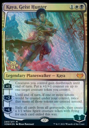 Kaya, Geist Hunter [Innistrad: Crimson Vow Prerelease Promos] | Game Grid - Logan