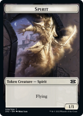 Wrenn and Six Emblem // Spirit (008) Double-Sided Token [Double Masters 2022 Tokens] | Game Grid - Logan