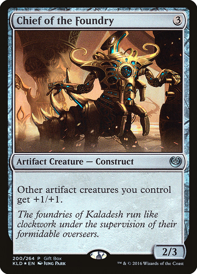 Chief of the Foundry (Gift Pack) [Kaladesh Promos] | Game Grid - Logan