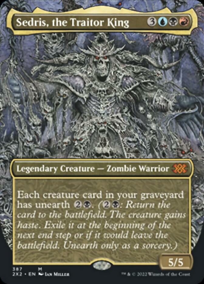 Sedris, the Traitor King (Borderless Alternate Art) [Double Masters 2022] | Game Grid - Logan