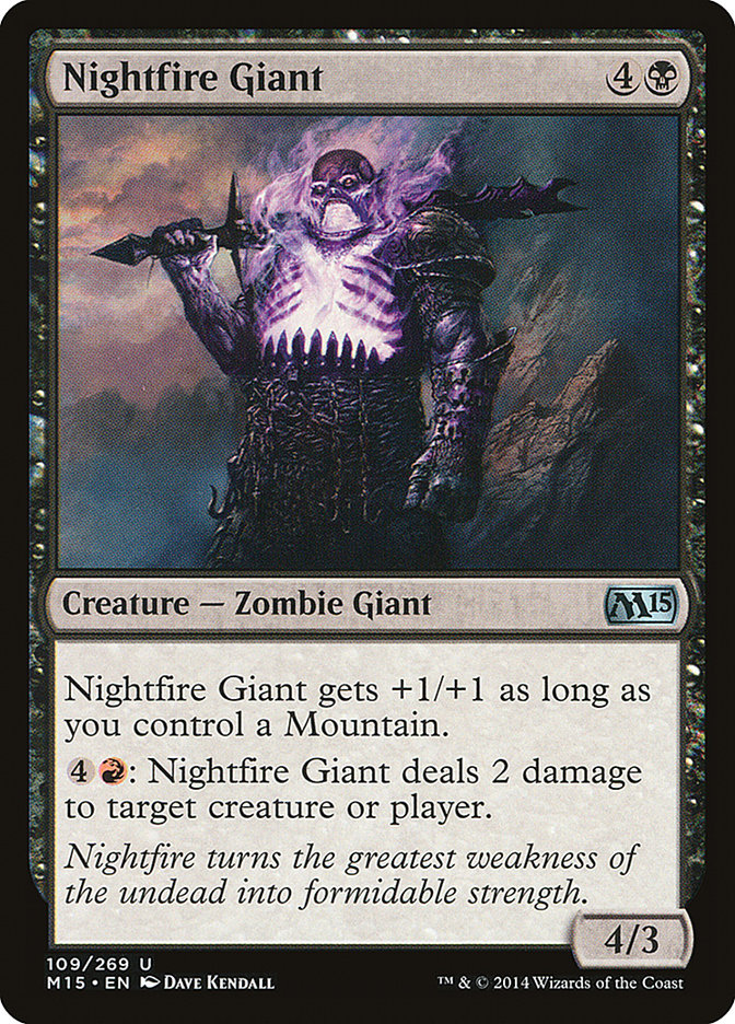 Nightfire Giant [Magic 2015] | Game Grid - Logan