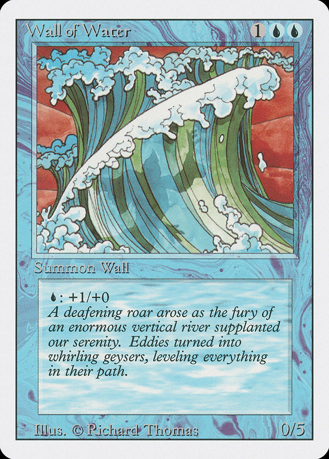 Wall of Water [Revised Edition] | Game Grid - Logan