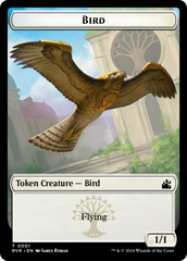 Bird // Angel (0002) Double-Sided Token [Ravnica Remastered Tokens] | Game Grid - Logan