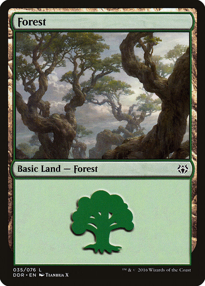 Forest (35) [Duel Decks: Nissa vs. Ob Nixilis] | Game Grid - Logan