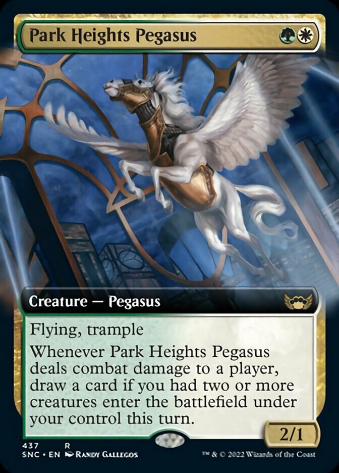 Park Heights Pegasus (Extended Art) [Streets of New Capenna] | Game Grid - Logan