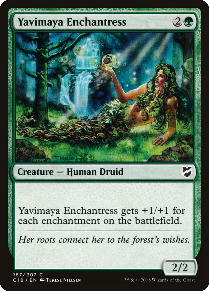 Yavimaya Enchantress [Commander 2018] | Game Grid - Logan