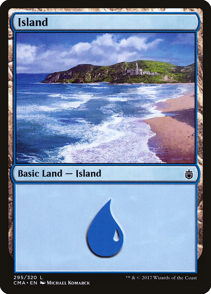 Island (295) [Commander Anthology] | Game Grid - Logan