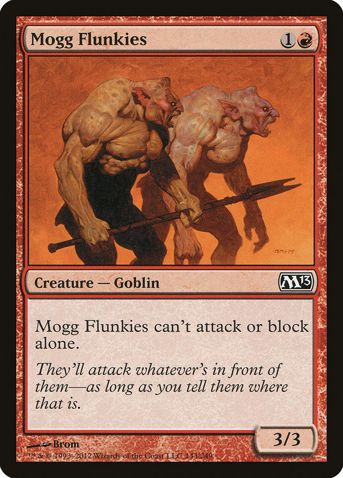 Mogg Flunkies [Magic 2013] | Game Grid - Logan