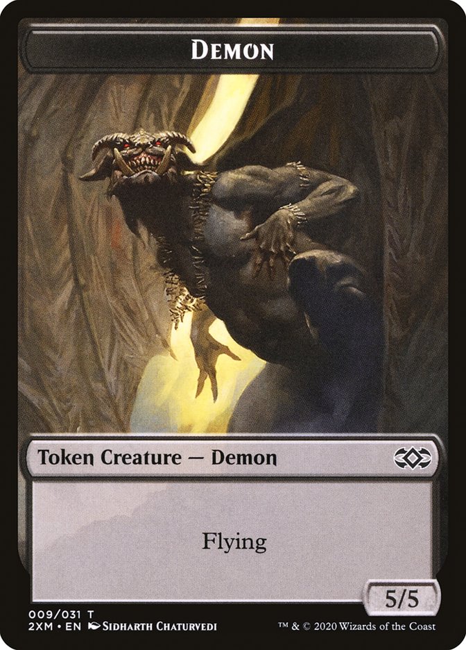 Demon Token [Double Masters Tokens] | Game Grid - Logan