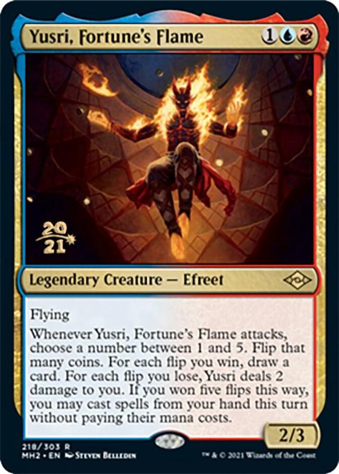 Yusri, Fortune's Flame [Modern Horizons 2 Prerelease Promos] | Game Grid - Logan