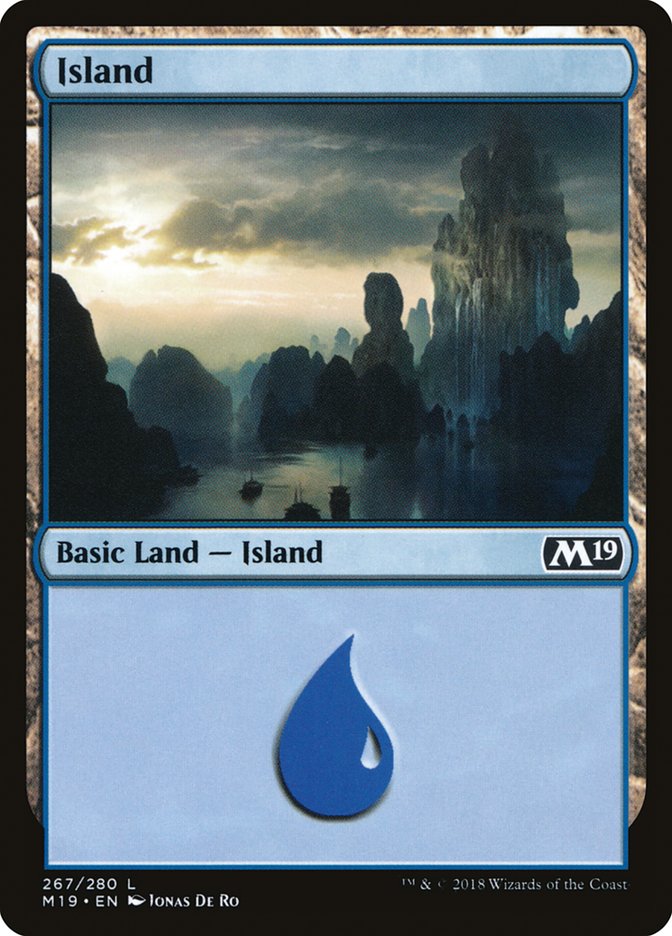 Island (267) [Core Set 2019] | Game Grid - Logan