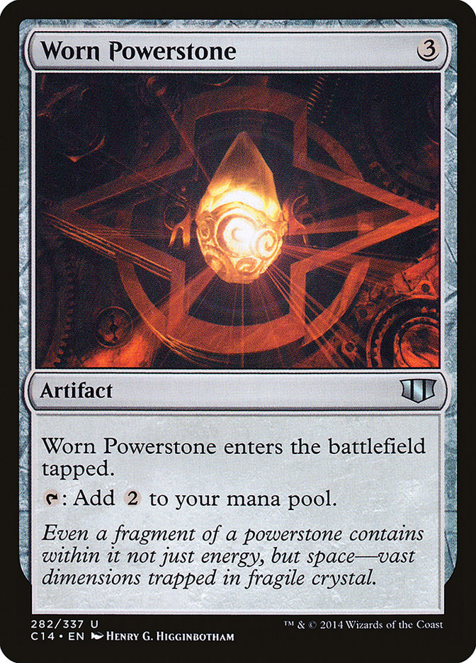 Worn Powerstone [Commander 2014] | Game Grid - Logan