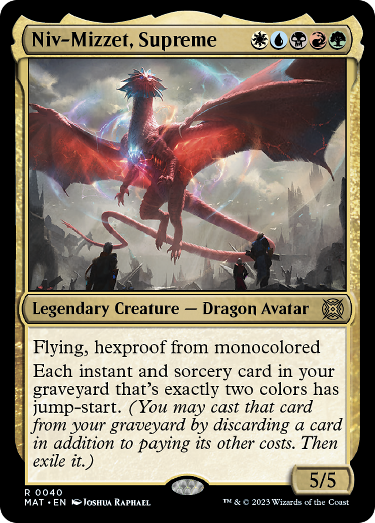 Niv-Mizzet, Supreme [March of the Machine: The Aftermath] | Game Grid - Logan