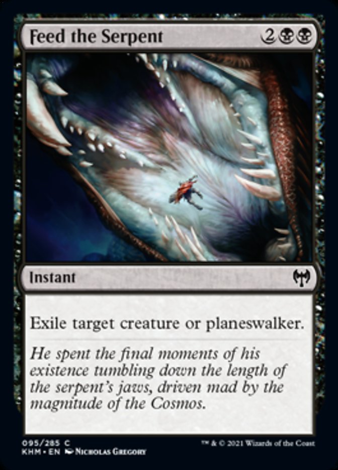 Feed the Serpent [Kaldheim] | Game Grid - Logan