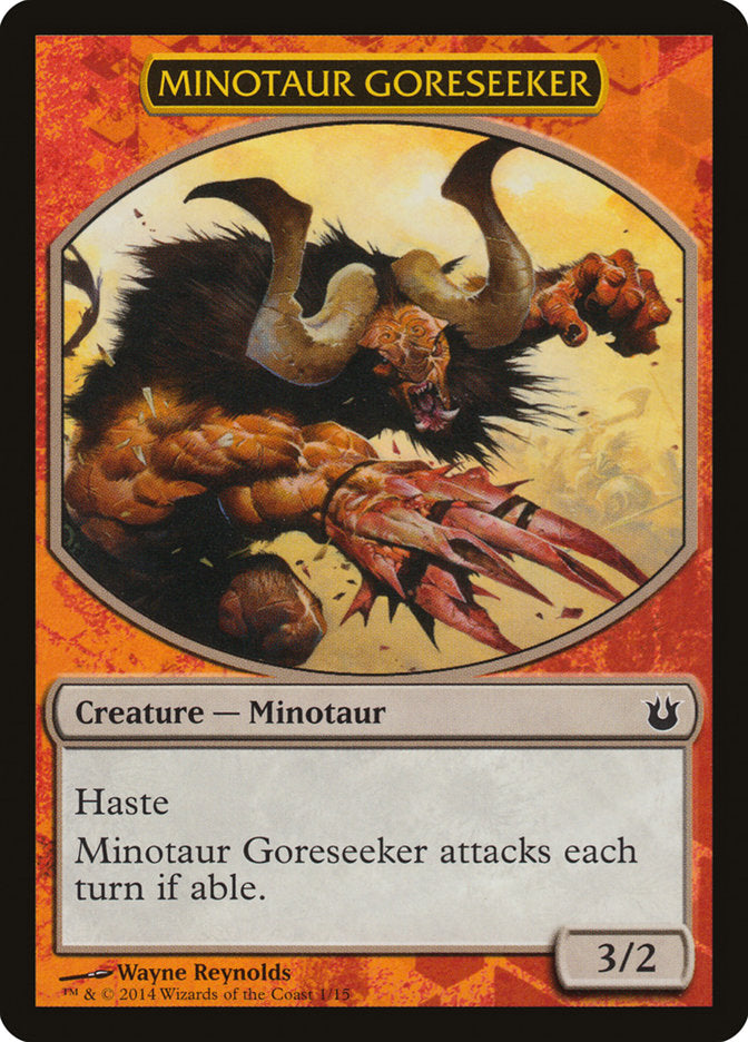Minotaur Goreseeker [Born of the Gods Battle the Horde] | Game Grid - Logan