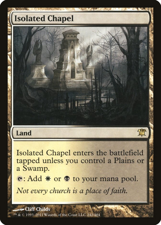 Isolated Chapel [Innistrad] | Game Grid - Logan