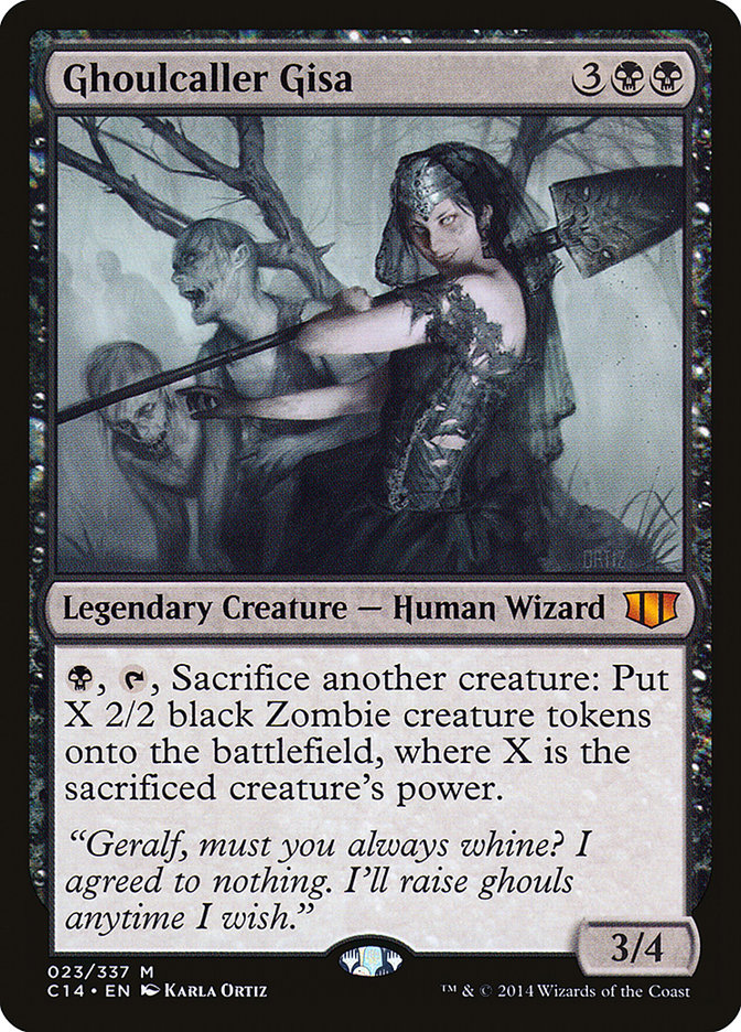 Ghoulcaller Gisa [Commander 2014] | Game Grid - Logan