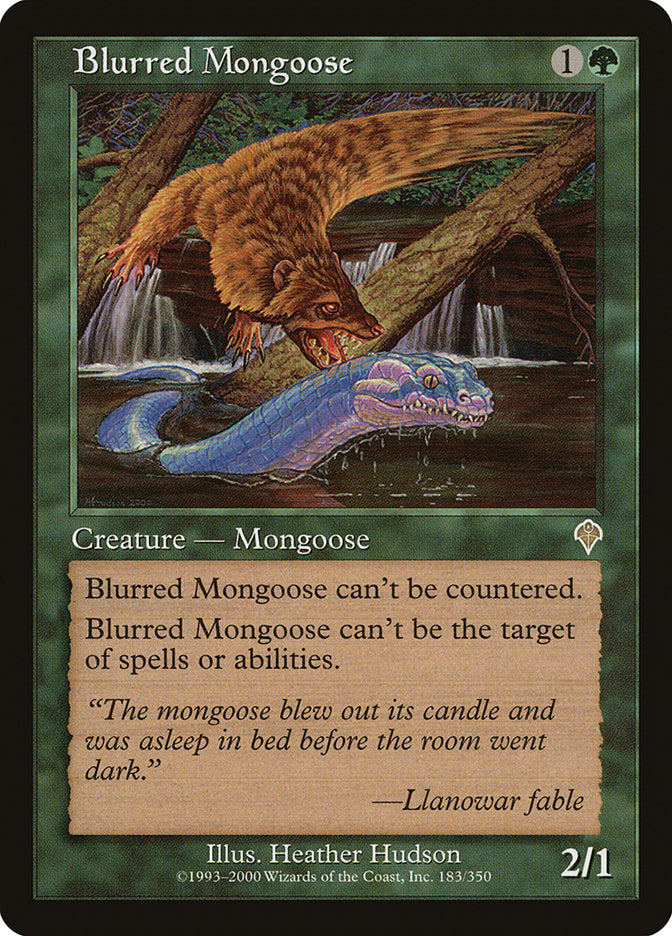 Blurred Mongoose [Invasion] | Game Grid - Logan
